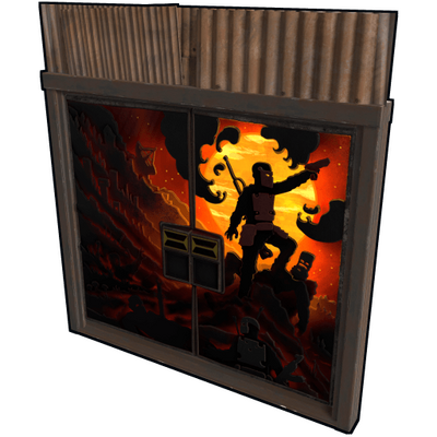 Shadowborn Metal Double Door