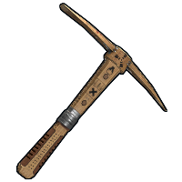 Cardboard Pickaxe in Rust