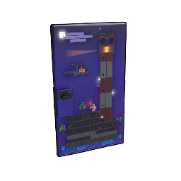 Blocky Lighthouse Door