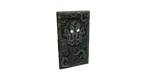 Tomb Of The Octopus Metal Door