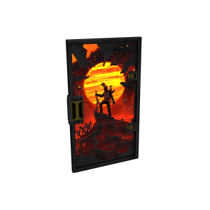 Shadowborn Armored Door