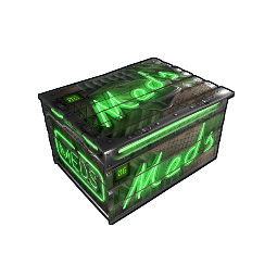 Neon Small Meds Storage