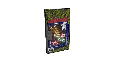 Sushi Sheet Metal Door
