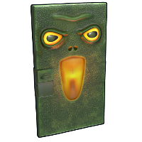 Frog Door in Rust