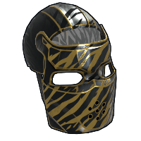 Royal Safari Facemask in Rust