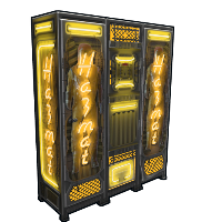 Neon Hazmat Locker