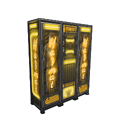 Neon Hazmat Locker