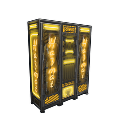 Neon Hazmat Locker