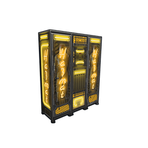 Neon Hazmat Locker