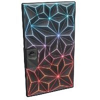Neonwire Door in Rust