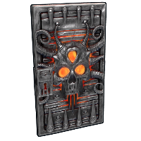 The Fiend Metal Door