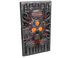 The Fiend Metal Door
