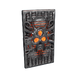 The Fiend Metal Door