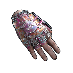 Apocalyptic Roadsign Gloves