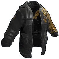 Dragon Rage Jacket in Rust