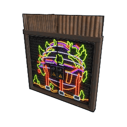 Neon Dome Double Door