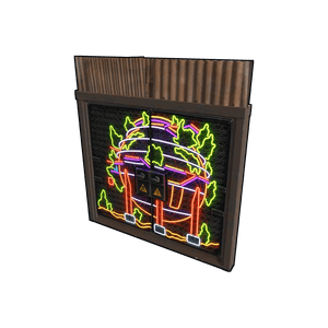 Neon Dome Double Door