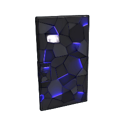Ultramarine Metal Door