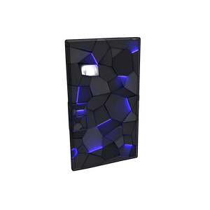 Ultramarine Metal Door