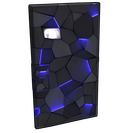 Ultramarine Metal Door