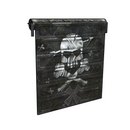 Pirate Garage Door