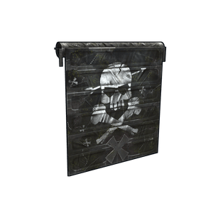 Pirate Garage Door