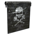 Pirate Garage Door