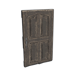 Cozy Wooden Door