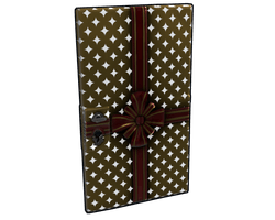 Large Present Sheet Metal Door