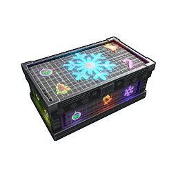 Neon Snowflake Large Box