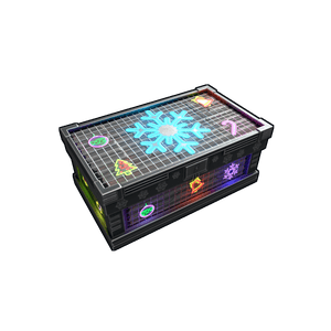 Neon Snowflake Large Box