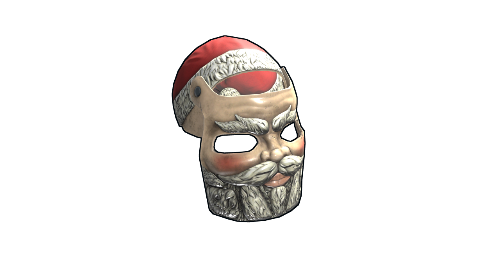 Serious Santa Facemask