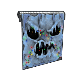 Ice Vortex Garage Door