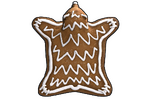 Gingerbread Bear Rug