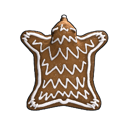 Gingerbread Bear Rug