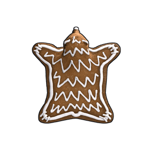 Gingerbread Bear Rug