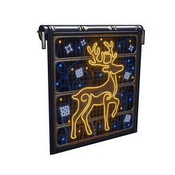 Winter Spirit Garage Door