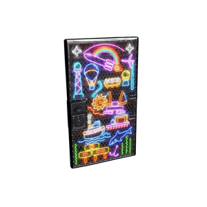 Neon Vibes Sheet Metal Door