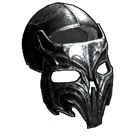 Damascus Facemask in Rust