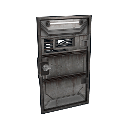 Brutalist Armored Door