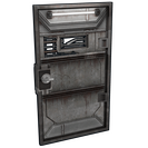 Brutalist Armored Door