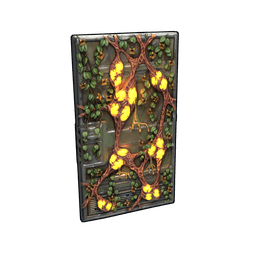 Plague Metal Door