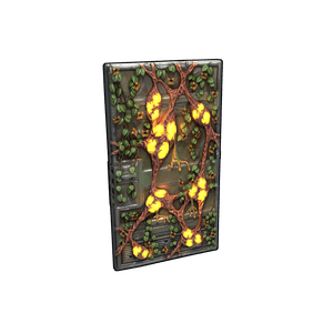 Plague Metal Door