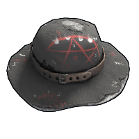 Cursed Boonie Hat in Rust