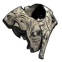 SkullForce Hide Poncho in Rust