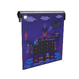 Blocky Rig Garage Door