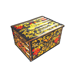 Khokhloma Small Box