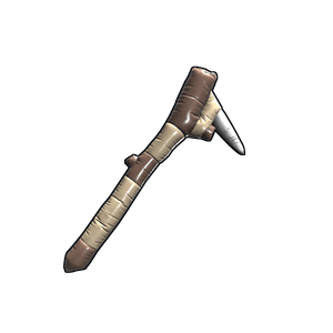 Inflatable Stone Pickaxe
