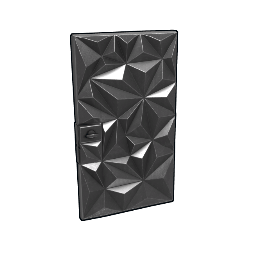 Facet Sheet Metal Door