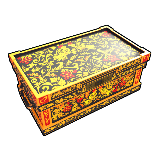 Khokhloma Box in Rust